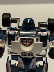 Transformer G1 Autobot Mirage Hasbro Formula 1 Race Car Figure Toy 1984 Vintage