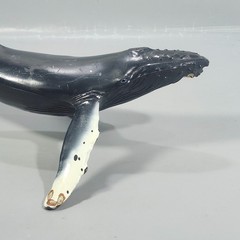 VTG Safari LTD 1991 Monterrey Bay Sea Aquarium Humpback Whale 15” Solid Rubber