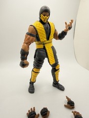 Storm Collectibles Mortal Kombat SCORPION SDCC 2020 Event Exclusive 1/12 AS-IS
