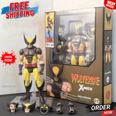 Wolverine X-Men Brown Comic Version w/Accessory 6″ Action Figure CT Toys #138