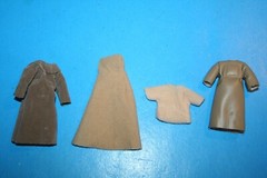 STAR WARS VINTAGE LOOSE “CLOAKS” 1980-1982 YODA FORTUNA 4-LOM BIB FORTUNA KENNER
