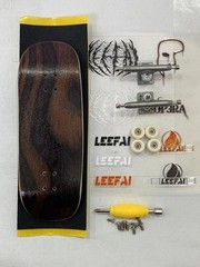 Fingerboard Complete Set 34x96mm 5-Ply Maple Deck leefai g4 Trucks Urethane 65d
