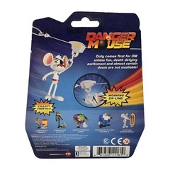 Danger Mouse Cartoon Zip-Line Action Figure Jazwarew NEW
