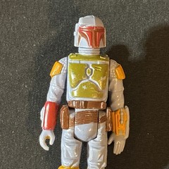 1979 Vintage Star Wars BOBA FETT Action Figure Hong Kong Mandalorian Book Of