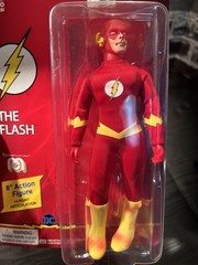 Mego DC The Flash 8in Action Figure Red/Yellow 14-Point Articulation