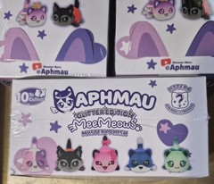 APHMAU MEEMEOWS LOT OF 5 GLITTER EDITION MYSTERY PLUSH BOXES NEW/SEALED
