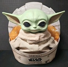 Star Wars Mandalorian The Child Plush 11″ Baby Yoda Doll Grogu Soft Mattel GWD85
