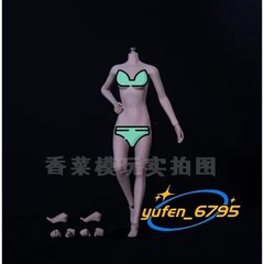 1/6 TBLeague Phicen S18A S19B S20A S21B SSteel Skeleton Seamless Suntan Mid Bust