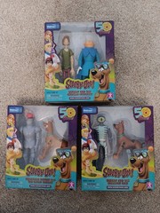 NEW Scooby-Doo 50th Anniversary Action Figure Set – Lot of 3 Walmart Exclusive