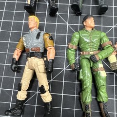 Lot of 19 Early 2000s Cobra Troops (Army Builders Lot) – ALL INCOMPLETE H42