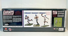 McFarlane NFL 3 Pack NY Giants Super Bowl XLII Championship Manning Sealed 2008