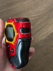 Good condition Rare BANDAI 2002 DIGIMON DIGIVICE D-TECTOR V2.0 RED/GOLD/BLACK