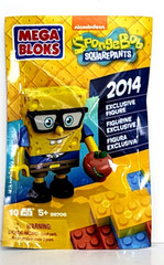 Spongebob Squarepants Mega Bloks Figures New York Comic Con Exclusive 2014 NYCC