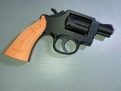 Smith 38 Snub Nose Revolver 1:1 Prop Cosplay