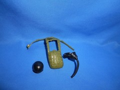 1984 GI JOE ARAH RIP CORD LOT PARACHUTE HELMET OXYGEN MASK PART ACCESSORY