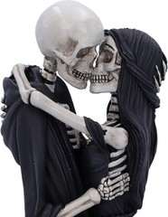 Nemesis Now Eternal Kiss 24cm, Resin, Gothic Wedding Giftware, Skeleton Kiss Fig