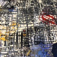 HUGE LOT BANDAI GUNDAM Model Kit PIECES Figures Weapons, Accessories Manuals