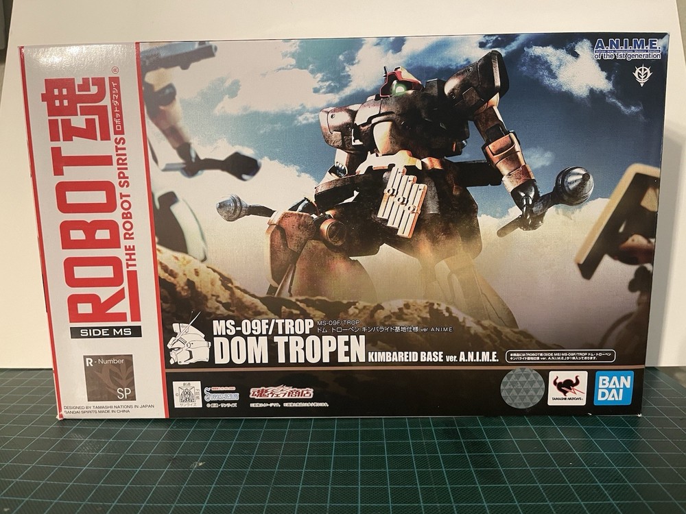 Bandai ROBOT SPIRITS Dom Tropen Kimbareid Base Version -us Seller-