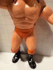 LJN Ultimate Warrior ORIGINAL 1989 WWF LJN Series 6 Black Card Release
