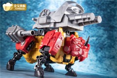 JINBAO Predaking 5in1 MMC Feral Rex Figure Oversized NEW Ver Upgrade Kits