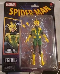 New In Box Spider-Man Marvel Legends Electro (Francine Frye) 6-Inch AF BY HASBRO