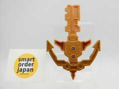 Kaizoku Sentai Gokaiger DX Gokai Spear & Ranger Key Set of 5 & Gold Anchor Key