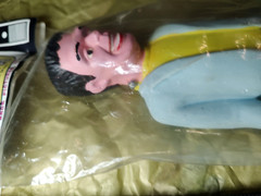 1960s Bootleg Herman Munster Replacement Squeaky Toy Sealed in Original Package.