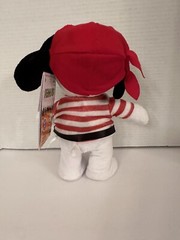 New Gemmy Animated Peanuts Snoopy Pirate Halloween Waddler Sound Plush 11″ Tall