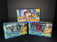 TRANSFORMERS BEAST MACHINES MEGATRON OPTIMUS PRIMAL RATTRAP LOT OF 3 NIB USA