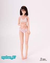 LDDOLL 27S 1/6 Girl Seamless Small Breast Body Steel Bone For 12″ Female Figure