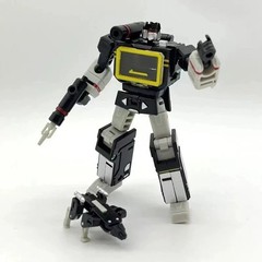 New PT-04 Black Soundwave PT04B Mini Transforming Robot Action Figure Toy Gift