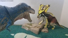 Beasts of the Mesozoic Chasmosaurus Belli Dinosaur Action figure used 1:18