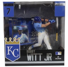 McFarlane MLB SportsPicks Bobby Witt Jr. Kansas City Royals 7” Posed Figure New