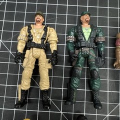 Lot of 19 Early 2000s Cobra Troops (Army Builders Lot) – ALL INCOMPLETE H42