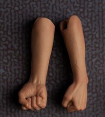 1/6 WORLDBOX Male AT020 Seamless Action Figure One-piece Forearm For AT011 AT025