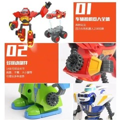 New Plastic/alloy Cartoon Monster Action Figure Blaze Machines Car and Robot Toy