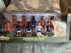 Supergoal World Cup 26 Soccer Starting 11 Deluxe Box Figure FIFA NEW