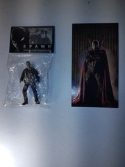 Todd McFarlane Spawn Special Edition Figure Todd The Bum NOS and promo Card