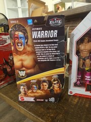 Jakks, And Mattel Ultimate Warrior Wrestling Figure Lot All New & Unopened