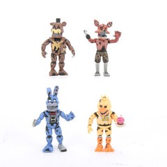 Five Nights At Freddy 2″ 4 Vinyl Collectible Figure Set Foxy Baby Ballon