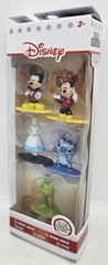 Disney Nano MetalFigs Toys Die-Cast Metal Figurines Set Mickey Stitch Kermit