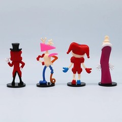 8PCS Amazing Digital Circus Figure Set Cartoon Model Toy Kids Gift