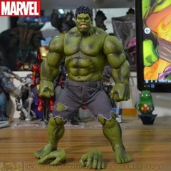 Avengers Giant Hulk PVC Statue 24cm Superhero Collectible Model Figure Toys
