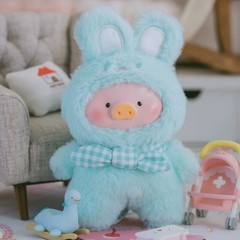 TOYZERO+ Lulu The Piggy Joyful Time Series Plush Art Toys Confirmed Blind Box