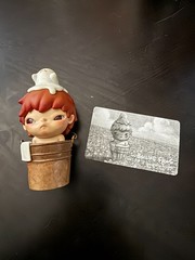 AUTHENTIC Pop Mart figures (Hirono, Skullpanda, Nyota) OUT OF BOX cards included