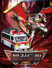 [BLOODWING] Metal Cardbot W Season3 Toy Figures 2026 Bat Transformer Robot