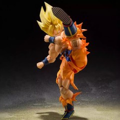 D.B SHF Legendary Super Saiyan Son Goku Action Figure Toys Box Gift Collectible
