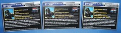 G.I. Joe 2011 STEEL BRIGADE (V3A) PORTUGUESE FILE CARDS (3) Cards 3.75″