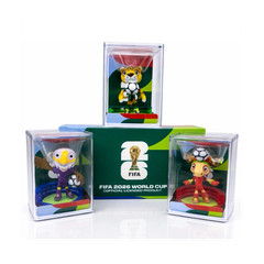 FIFA World Cup 2026 Boxed Mini Figure Set Leopard Eagle Moose w/ Soccer Ball