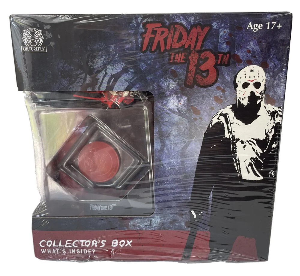 Friday the 13th Collectors Box (new) Culture Fly New Line Cinema WB Shield 17+